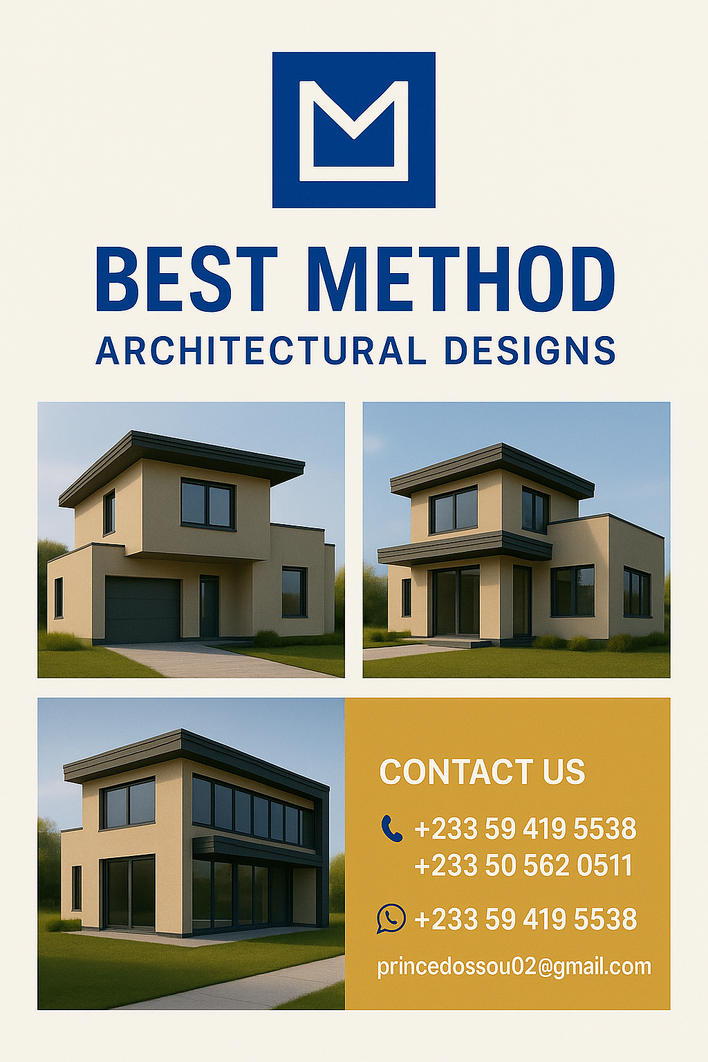 BEST METHOD ARCHITECTURAL DESIGNS