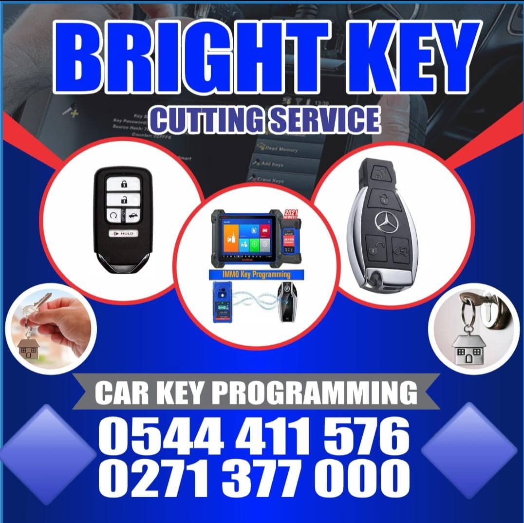 Bright key cutting service cover